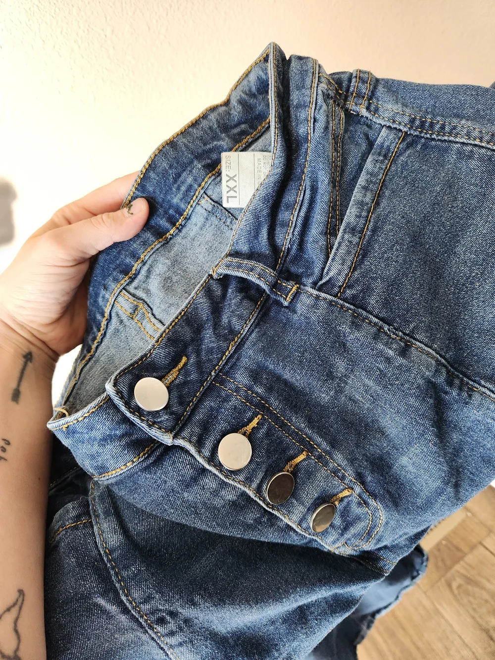 Classic Blue Boot Cut Women's Jeans - Picture 2 of 3